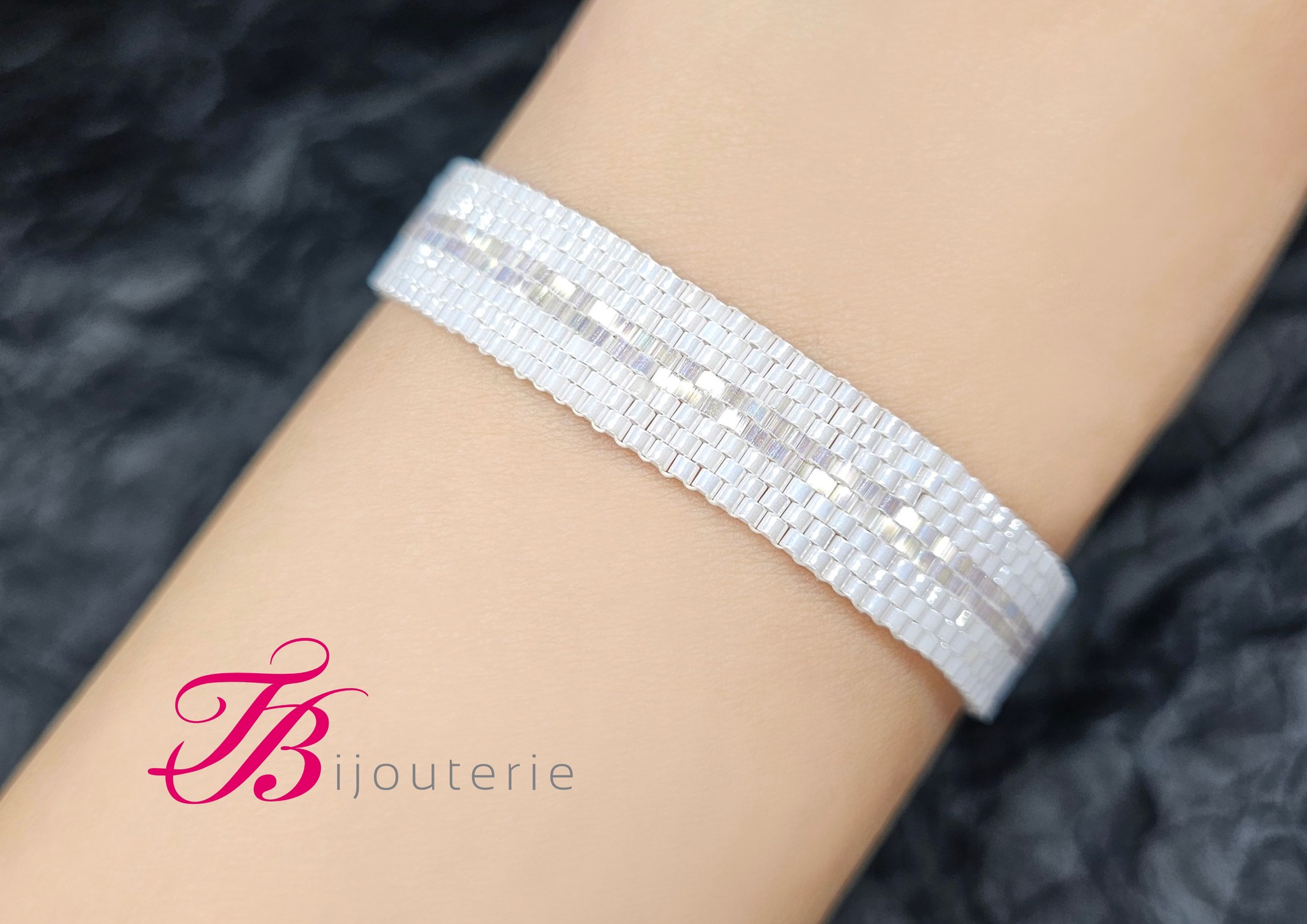 Shimmering White