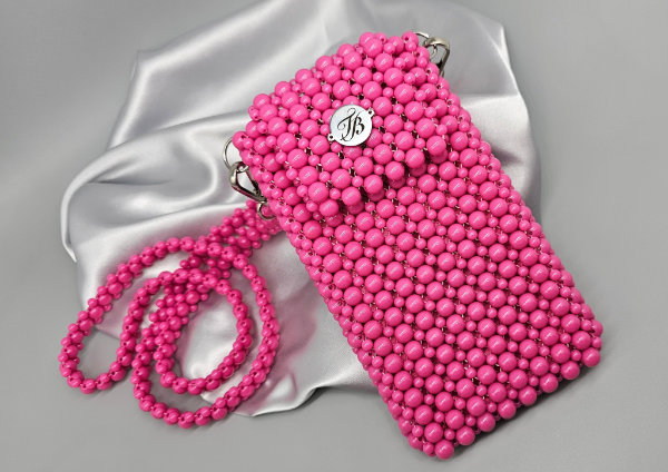 Beaded Phone Bag